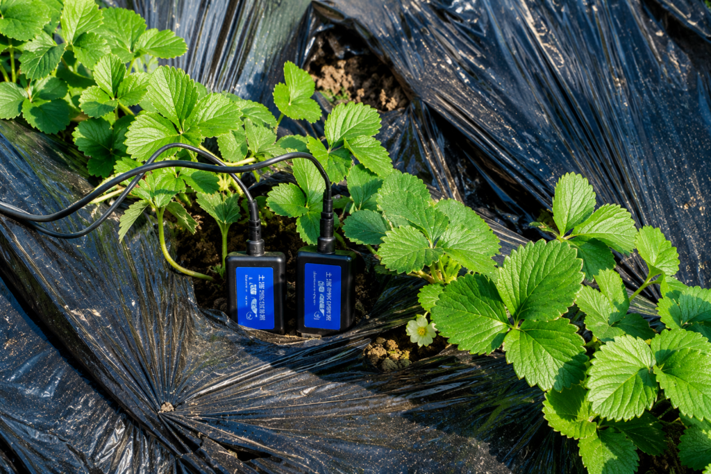 strawberry greenhouse sensor