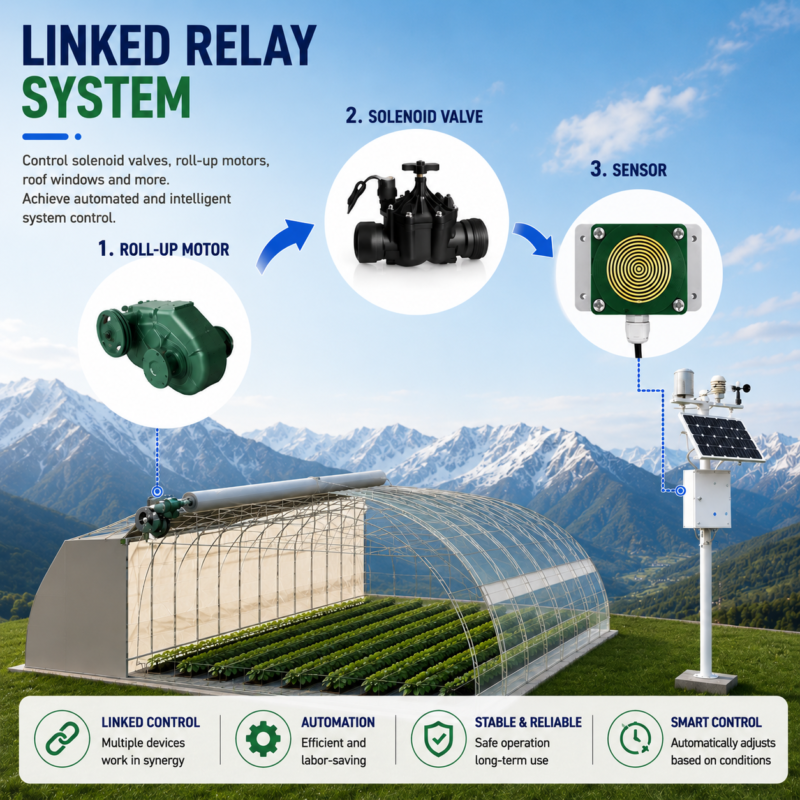 Rain & Snow Sensor Relay Control