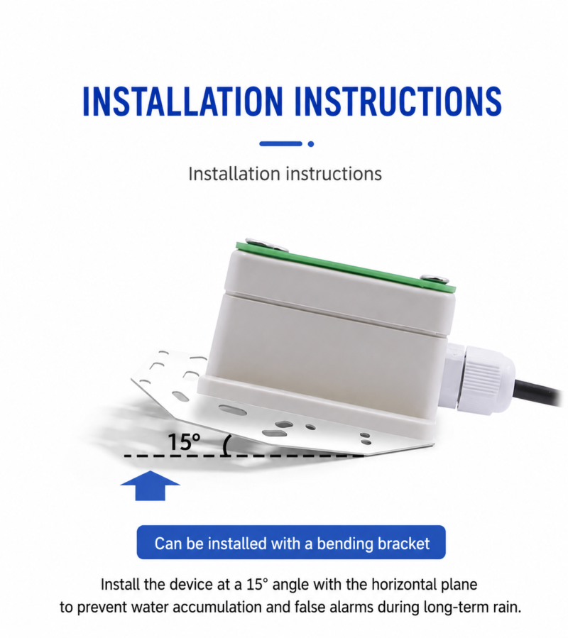rain and snow sensor installation