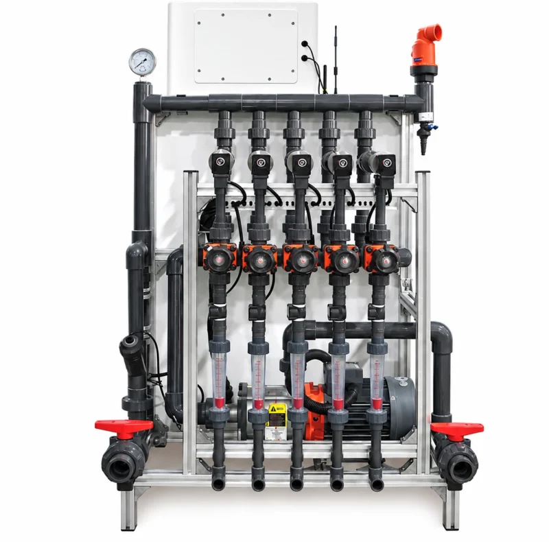 Plus Series EC/pH Fertigation System — edited controller and component detail