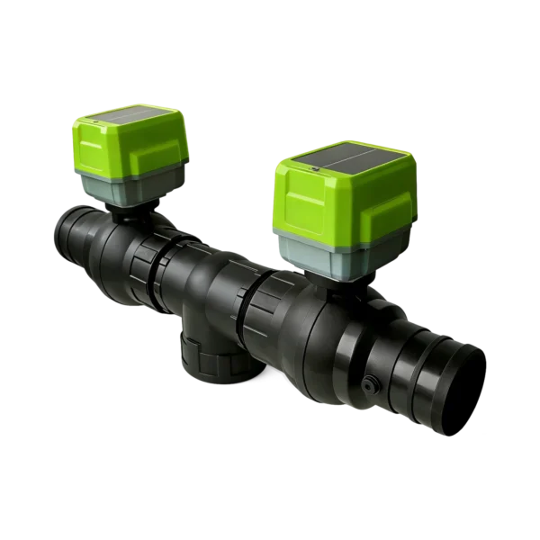 irrigation hose ball valve — ST-A2 solar-powered control assembly