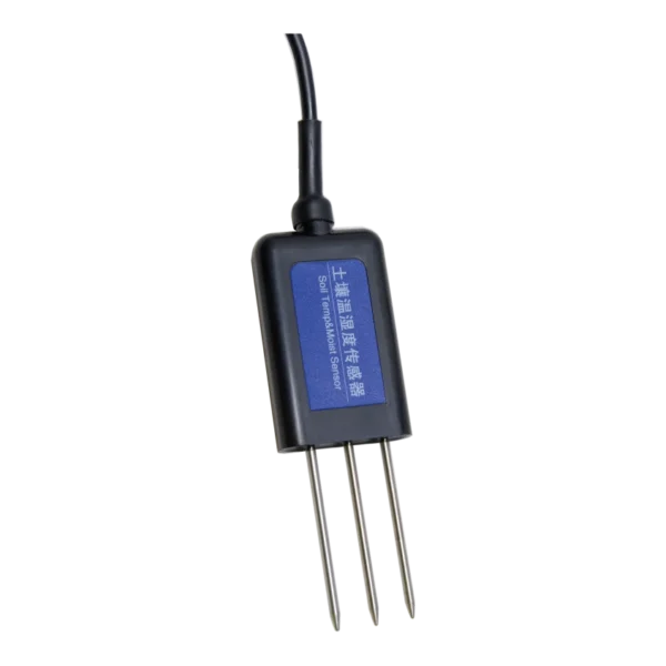 Soil Moisture and Temperature Sensor for Irrigation – product photograph